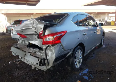 2019 Nissan Sentra Sv z USA, uszkodzony, nr VIN 3N1AB7AP0KY431212